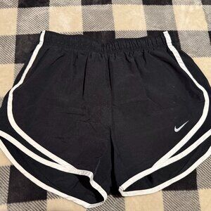 Nike Black and White Women's Athletic Shorts